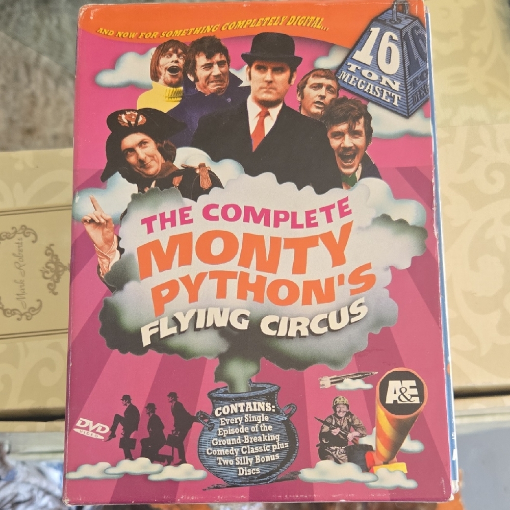 Monty Python's Flying Circus DVD Set - Pink Cover